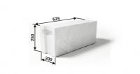 Стеновой газоблок 200 D500 ИНСИ 